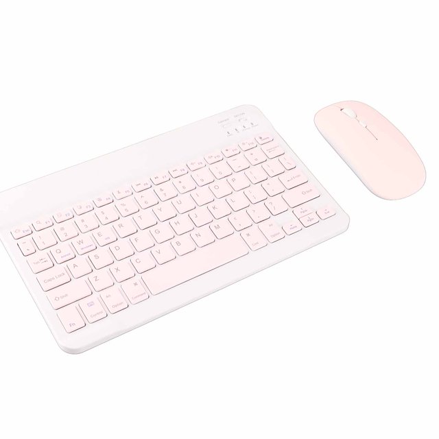 10 Inch Tablet Keyboard And Mouse Combo, Portable Ultra Slim Rechargeable Keyboard, For , , , IOS, Tablet Cell Phone