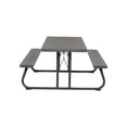 thumbnail image 4 of LIFETIME - Table de pique-nique extérieure rectangulaire, 6 pieds, bronze sablé, 4 of 7