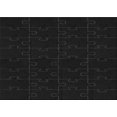 thumbnail image 1 of Ahgly Tapis Rectangulaire Lavable en Machine Intérieur Transitionnel Noir Nuit, 4 Pieds x 6 Pieds, 1 of 7