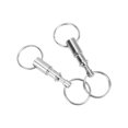thumbnail image 4 of Double Clé Fendue, 2PCS Double Porte-Clés à Libération Rapide Portable Léger Classique Durable pour Sac à Dos, 4 of 8