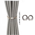 thumbnail image 1 of Two 16 Inch Magnetic Curtain Straps For Convenient Curtain Weaving And Fixing Ropes, 1 of 1