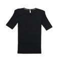 thumbnail image 2 of Brunello Cucinelli T-Shirt Monili Noir à Manches Courtes pour Femme - m, 2 of 2