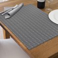 thumbnail image 3 of Set De Table En Pvc Tissé Weave Bleu - Lot De 12, 3 of 3