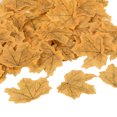 thumbnail image 1 of Unique Bargains Artificial Leaves Fall Maple Autumn Fake Leaf Decoration, Yellow 500 Pack, 1 of 5