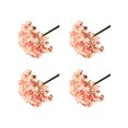 thumbnail image 2 of Baohd 4pcs/set Versatile And Realistic Flower For Home Decoration Wedding Artificial Flowers Fake Flower Champagne 1Set, 2 of 6