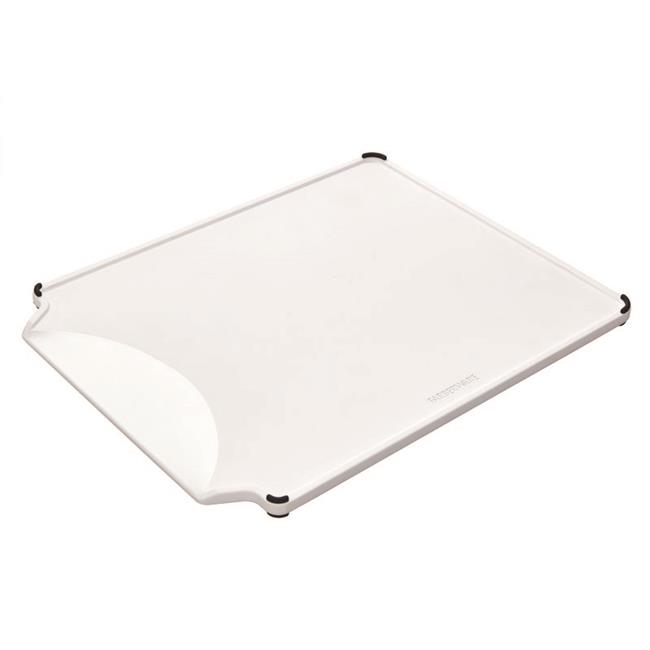 Farberware 6007953 11 x 14 in. White Plastic Cutting Board