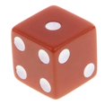thumbnail image 4 of Esquirla 10pcs Six Sided D6 Dice Set for RPG Home Bar Pub Party MultiColor Coffee, 4 of 8