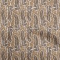 thumbnail image 1 of oneOone Velvet Light Brown Fabric African Sewing Material Print Fabric By The Yard 58 Inch Wide, 1 of 4