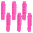 thumbnail image 1 of 6pcs Bangs Hair Curlers Roller Hair Styling Tools DIY Curly Hairstyle Clips, 1 of 8