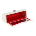 thumbnail image 3 of Tachiuwa Étui Porte-Brosses à Lèvres et Rouges à Lèvres Cosmétique avec Miroir - Petit Sac Organisateur de Poche Blanc, 3 of 7