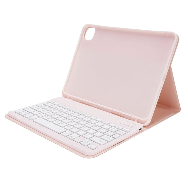 Étui pour Tablette pour Pro 11 M4 2024, Étui Clavier avec Clavier Détachable Magnétique Rétroéclairé 7 Couleurs, Étui de Protection pour Tablette