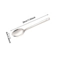 thumbnail image 2 of Cooking Utensil Set for Kitchen Stainless Steel Serving Spoons Includes Solid Large Serving Spoon and Perforated Basting Spoon for Restaurant and Home Use, 2 of 3