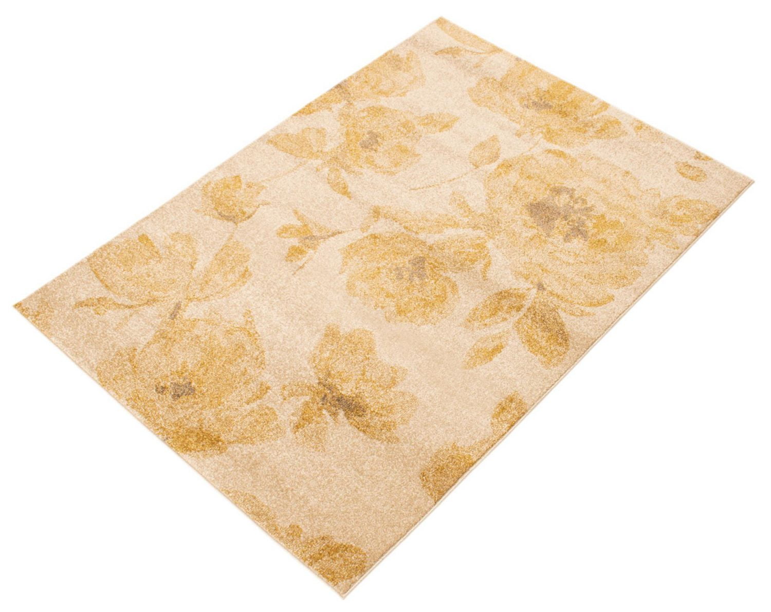 Tapis d'Interieur ECARPET Floral pour Salon, Chambre à Coucher, Chambre d'Enfant Collection Karina