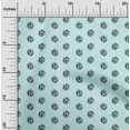 thumbnail image 1 of oneOone Cotton Poplin Fabric Floral Block Print Sewing Fabric BTY 56 Inch Wide, 1 of 4
