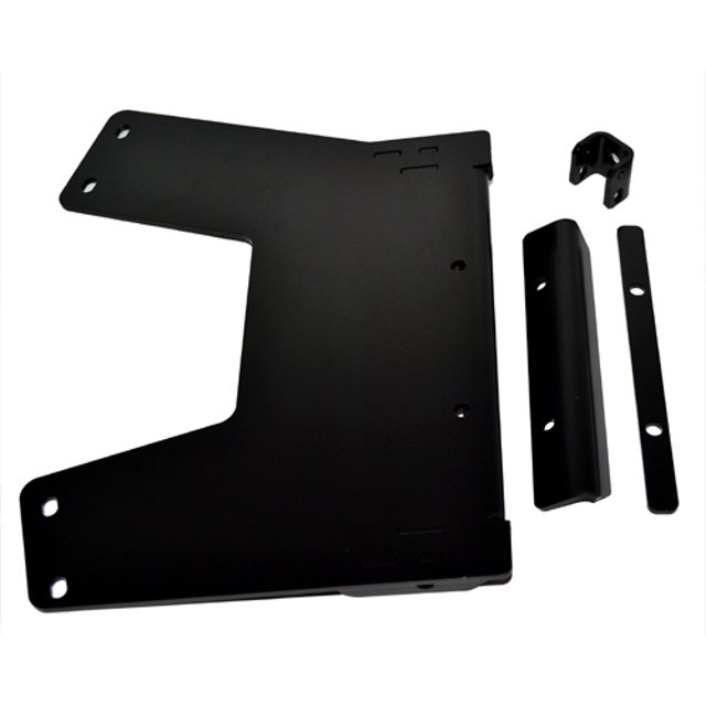 Warn Industries- Powersport 80260 Snow Plow Mount Center Kit; Black; Includes Mounting Bracket and Hardware. Requires Base Tube Assembly. See Required Parts.