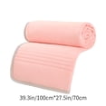 thumbnail image 3 of Couvre-lit d'Été Rouge Melon D\'eau Format Simple Réversible Léger Lavable Climatisation Rafraîchissant Housse de Lit Rouge Melon D\'eau Polyester Literie pour Enfants Adultes 100*70Cm/39*27 Po, 3 of 9