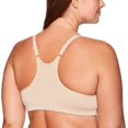thumbnail image 2 of Playtex Womens Nursing Sport Racerback Bra, XL, White Heather, 2 of 2