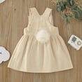 thumbnail image 4 of WEAIXIMIUNG Toddler Girls Sleeveless Easter Cartoon Rabbit Printed Princess Dress 80, 4 of 4