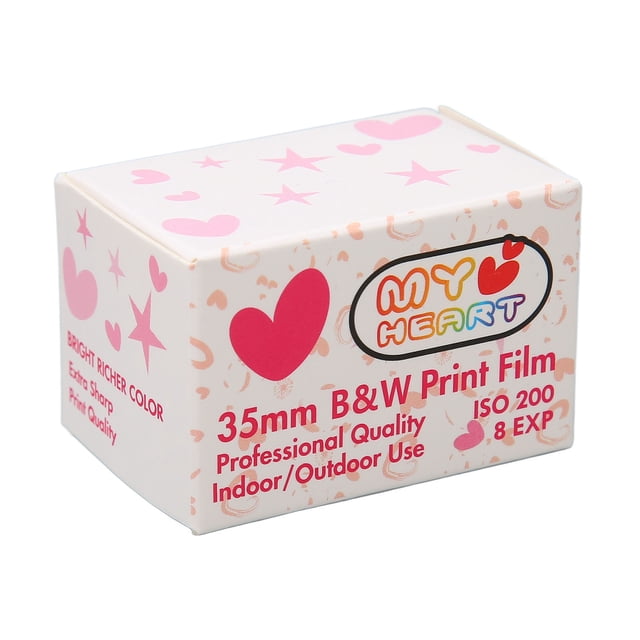 Black And White Print Film For 135 Cameras, 35 MM, ISO 200, High Exposure Tolerance