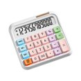 thumbnail image 1 of FHBVT Office Calculator 12-Digit LCD Calculator Flexible Candy Color Keyboard Automatic Power Saving Non-Slip Pad Home Office Financial Calculation Accounting Desk Tool Financial Planning Calculator, 1 of 5