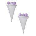 thumbnail image 1 of Oleegame 2PC Washing Machine Float Filter Bag Filter Hair Remover Cleaning Decontamination Laundry Ball Clothes Wash Ball Purple, 1 of 6