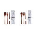 thumbnail image 2 of Maytalsory Set School Student Chopstick Fork Spoon Flatware with Storage Bag Type 9 2Set, 2 of 6