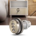 thumbnail image 1 of Password Mailbox Cabinet Lock 3-Digit Password Lock, Password Lock, Easy Installation Wooden Cabinet for Mail Box Staff Cabinet Home Locker Factory Gold,Cyan,Black Ruthenium, 1 of 8