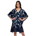 thumbnail image 1 of Moomaya Cutwork Lace Beach Kaftan For Women Printed Bikini Caftan Plus Size, 1 of 4