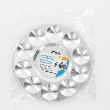 MONT MARTE Aluminium Round Palette - 10 Wells