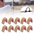 thumbnail image 1 of Herwey 10 Pcs Pince à Cordon d'Arc en Laiton pour Chasse, 1 of 8