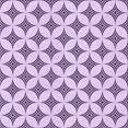 thumbnail image 1 of Ahgly Company Machine Washable Indoor Square Transitional Purple Flower Purple Area Rugs, 6' Square, 1 of 7