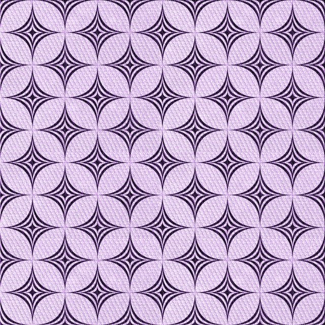 Ahgly Company Machine Washable Indoor Square Transitional Purple Flower Purple Area Rugs, 6' Square
