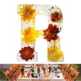 thumbnail image 2 of Binwennn Motion Sensing Light Rose And Resin Night Lamp Handmade Floral Night Light Floral Resin Night Light Letter Floral Resin Night Light Flower Resin Letters With LED Light Floral Resin Letter, 2 of 3