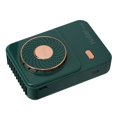 thumbnail image 2 of 3‑Gear Adjustable Electric Fan Portable Handheld Hanging Neck Fan USB Charging for OutdoorsGreen, 2 of 14