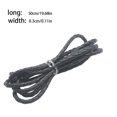 thumbnail image 2 of yingyy Leather Braided Cord Bangle Jewelry DIY Making Finding Accessories White, 2 of 6