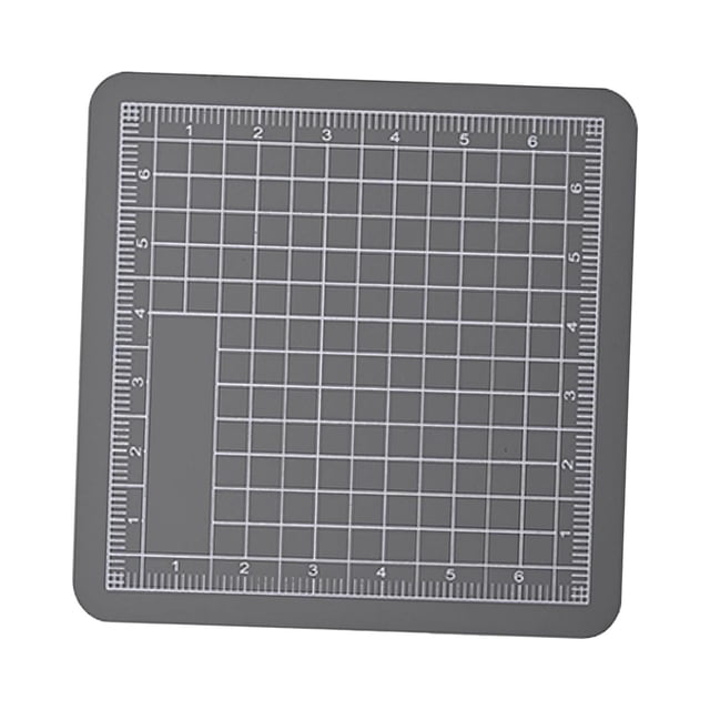 Xuanheng Craft Cutting Board 2 in 1 Double Sided for Scrapbooking Sewing Model Making gray