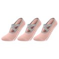 thumbnail image 1 of Pilates Socks for Women with Grip 3 Pc Pc Non Slip Yoga Socks, 1 of 8