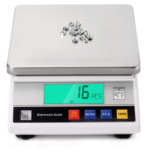 CGOLDENWALL High Precision Scale 10kg 0.1g Digital Accurate Electronic Balance Lab Scale Laboratory Industrial Scale Weighing and Counting Scale Scientific Scale CE 0.1g (10kg, 0.1g)