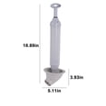 thumbnail image 2 of zanvin Cleaning Gadgets Plunger for Toilet, Toilet Plunger, Gutter Plumb Plunger, Power Plunger, Home Plunger Gutter Clog Remover for Plugging Toilets, Kitchens, Bathrooms,Gutters, 2 of 6