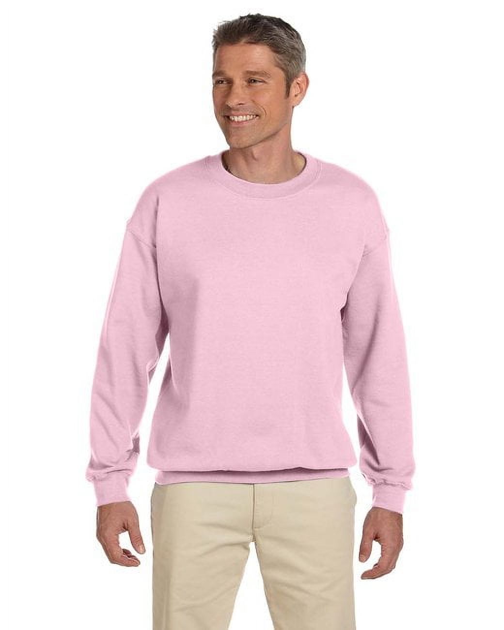 Gildan G180 Molleton Épais 50/50 pour Adulte à Enfiler - Rose Pâle - TP