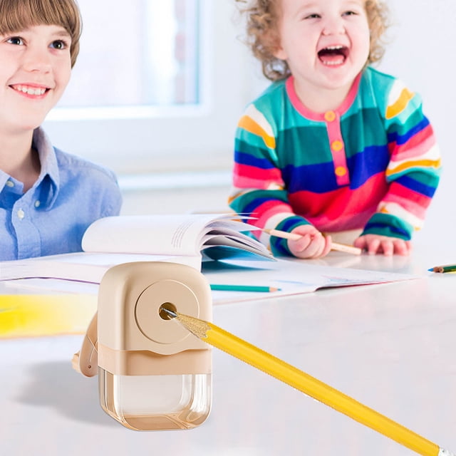 Hand Pencil Sharpener, Effortless Sharpening, Compact Portable Designs, Durable Construction, Easy to Use, Battery-Free Solution, For Students and Office Use, Large Size, 1 Piece