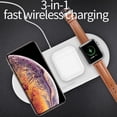 thumbnail image 4 of MesaSe 3-in-1 Wireless Charger Is Suitable For Wireless Charging Of  Mobile Phones  Watches  Headsets 10W Charging Mode Smart Watch Desktop Wireless Charging, 4 of 10