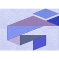 thumbnail image 1 of Ahgly Tapis Rectangulaire Lavable en Machine Intérieur Transitionnel Bleu Ciel, 7 Pieds x 9 Pieds, 1 of 7