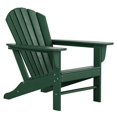 thumbnail image 4 of Chaise Adirondack Classique d'Extérieur (Ensemble de 4) en Vert Foncé, 4 of 7