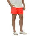 thumbnail image 4 of INSPIRE CHIC Men's Quick Dry Swim Trunks Lightweight Polyester Board Shorts with Mesh Lining 34 Orange, 4 of 7