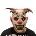 thumbnail image 2 of Wangsaura Halloween Clown Mask, Devil Zombie Full Head Latex Mask, 2 of 8