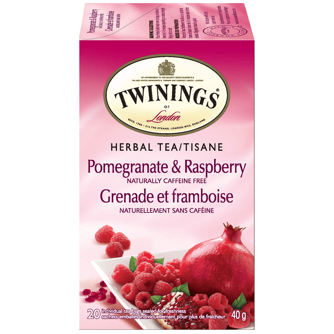 Twinings Pomegranate Raspberry Herbal Tea