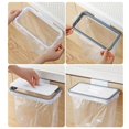 thumbnail image 3 of AMERTEER Cupboard Hanging Garbage Bag Holder Plastic Kitchen Trash Bag Hanger Rubbish Waste Bag Rack, 3 of 8