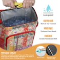 thumbnail image 2 of Retro Tribal Insulated Cooler Backpack - 20L Soft Cooler Bag, Rustic Home Decor for Picnic, 2 of 6