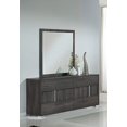 thumbnail image 2 of HomeRoots 282605 Italian Modern Mirror - Grey, 2 of 3